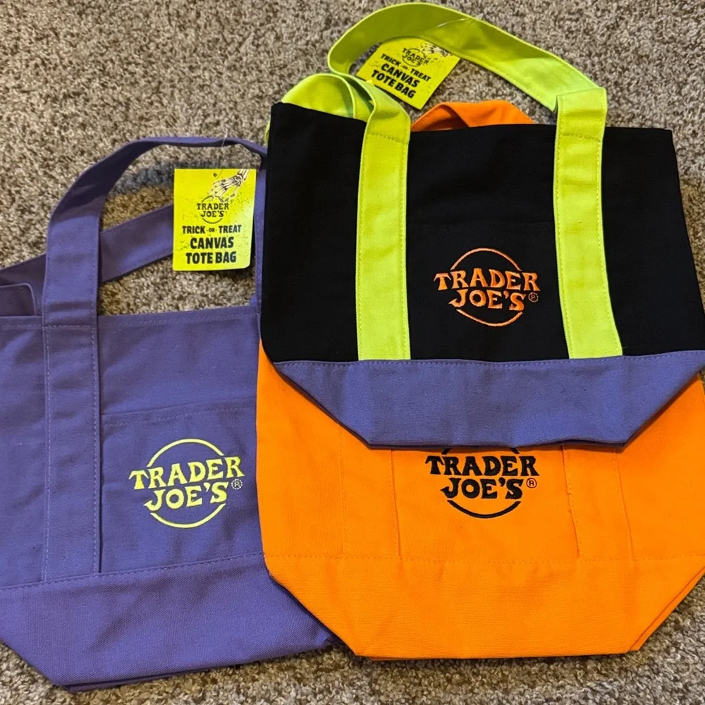 Trader Joe's Mini Totes set of 3
